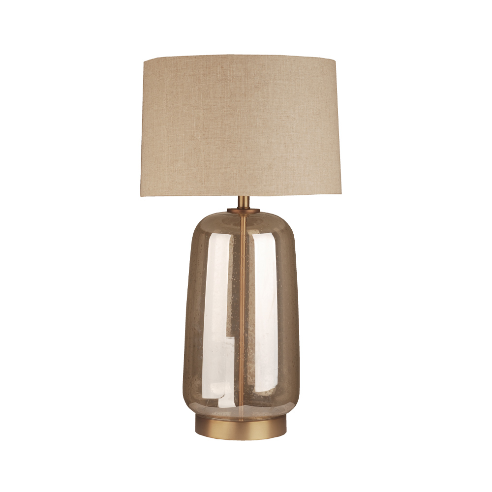 BEXLEY ΦΩΤΙΣΤΙΚΟ ΕΠΙΤΡΑΠΕΖΙΟ 43x43x79 ΓΥΑΛΙ ΜΕΛΙ ΧΡΥΣΟ ΛΙΝΟ ΜΠΕΖ - INTHEBOX - 030620
