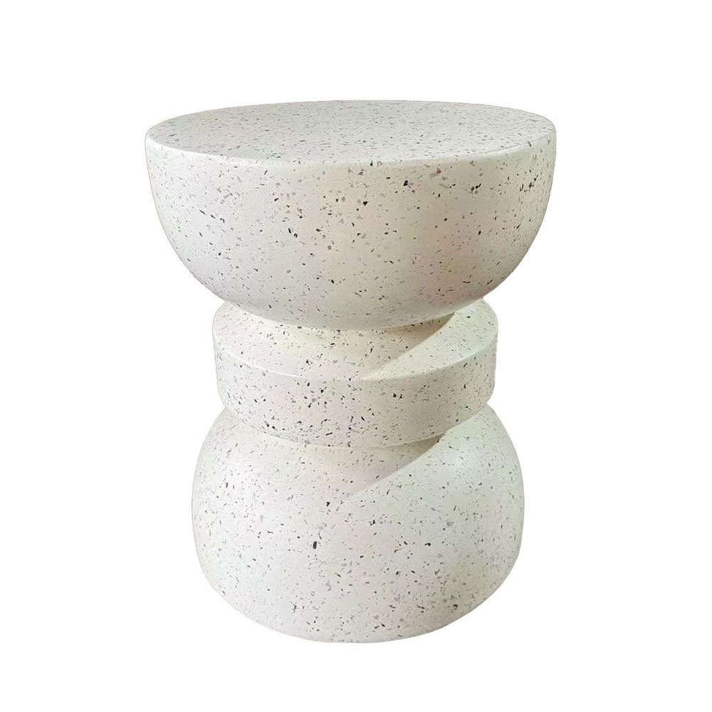 PIONI 2 SIDE TABLE TERRAZZO 37x37x45