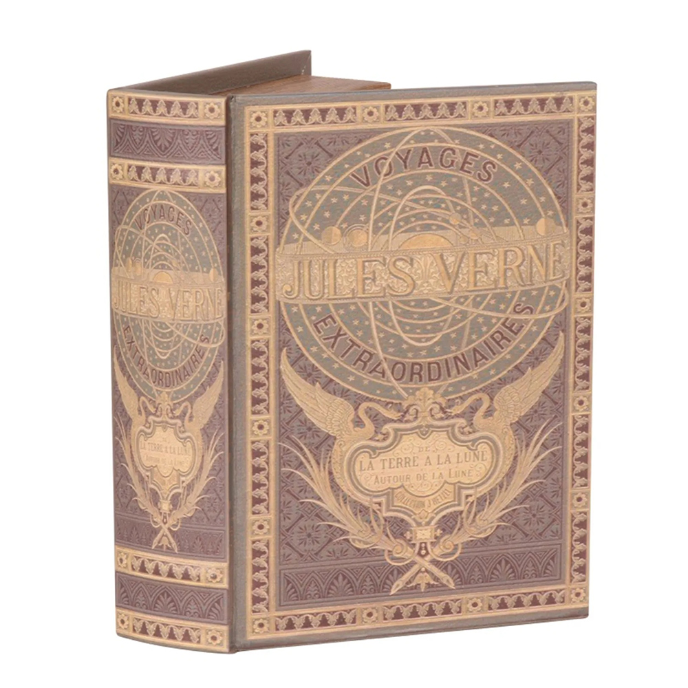 ΔΙΑΚΟΣΜΗΤΙΚΟ ΚΟΥΤΙ ΒΙΒΛΙΟ JULES VERNE ΔΙΑΣΤΑΣΗς 23x16.5x5.5 EK.-12156800