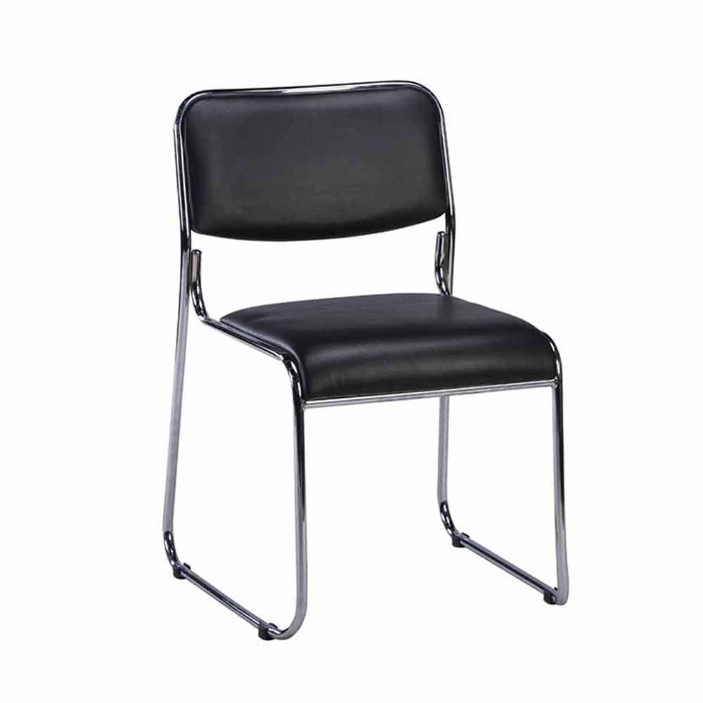 SYLVIA ΚΑΡΕΚΛΑ ΕΠΙΣΚΕΠΤΗ ΜΑΥΡΟ ΣΕΤ 2 ΤΕΜΑΧΙΩΝ 41,5x43,5xH76cm - Liberta - 25-0530