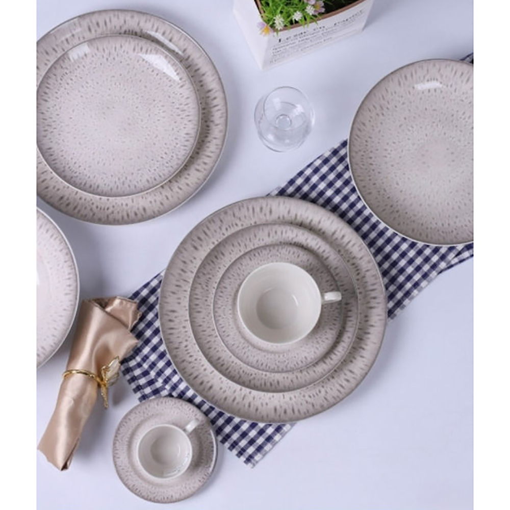 Σερβίτσιο φαγητού 20 τεμ. PANTERA STONEWARE - CRYSPO TRIO - 25.092.40