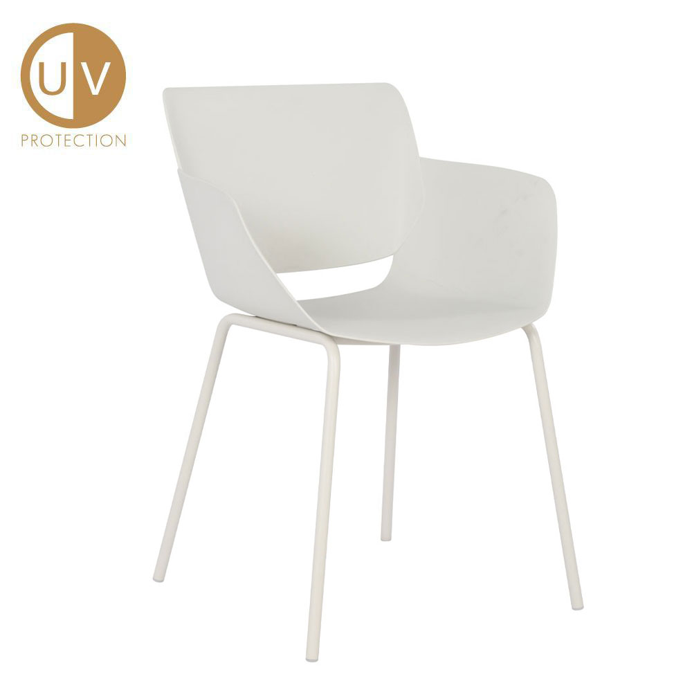 SEDIA ΚΑΡΕΚΛΑ OFF WHITE 58x51x79.5