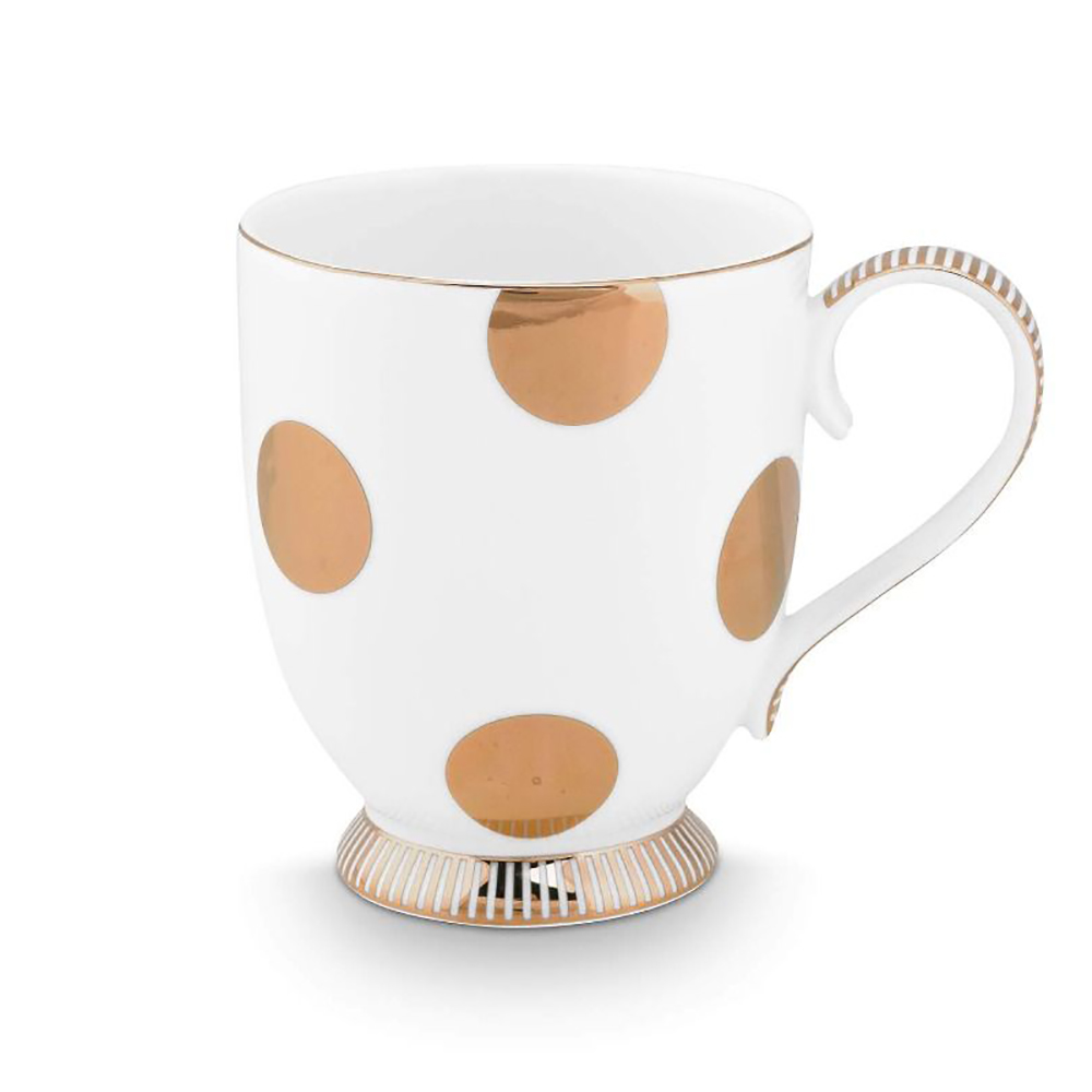 PIP STUDIO ΚΟΥΠΑ ΛΕΥΚΟ ΧΡΥΣΟ ΠΟΥΑ 350ML-PIP STUDIO-51002494