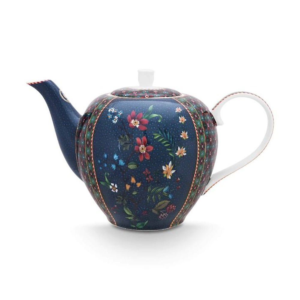 ΤΣΑΓΙΕΡΑ ΠΟΡΣΕΛΑΝΗΣ BERRY BLUES ΜΠΛΕ ΦΛΟΡΑΛ 1,6L.-PIP STUDIO-51005081