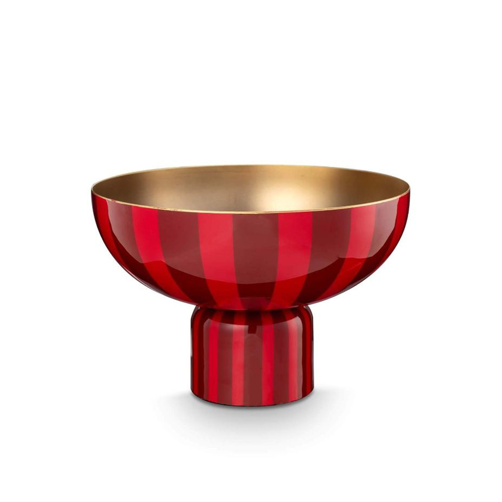 PIP STUDIO  ΜΕΤΑΛΛΙΚΗ ΚΟΥΠ  ΜΕ ΠΟΔΙ ΡΙΓΕ ΚΟΚΚΙΝΟ ΡΟΖ 30Χ20ΕΚ.-PIP STUDIO-51075057 PIP STUDIO  ΜΕΤΑΛΛΙΚΗ ΚΟΥΠ  ΜΕ ΠΟΔΙ ΡΙΓΕ ΚΟΚΚΙΝΟ ΡΟΖ 30Χ20ΕΚ.-PIP STUDIO-51075057