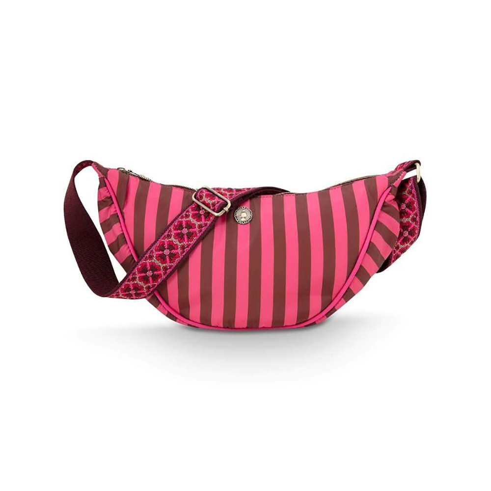 PIP STUDIO ΤΣΑΝΤΑKI FREYA HALF MOON CROSS ΡΙΓΕ ΡΟΖ 34x10x16ΕΚ.-PIP STUDIO-51273418
