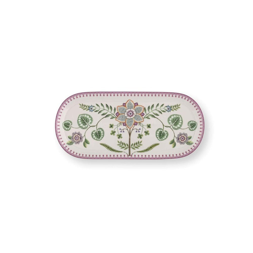 PIP STUDIO ΔΙΣΚΟΣ  ΣΕΡΒΙΡΙΣΜΑΤΟΣ  LILY AND LOTUS OFF WHITE  33X15EK.-PIP STUDIO-51018159