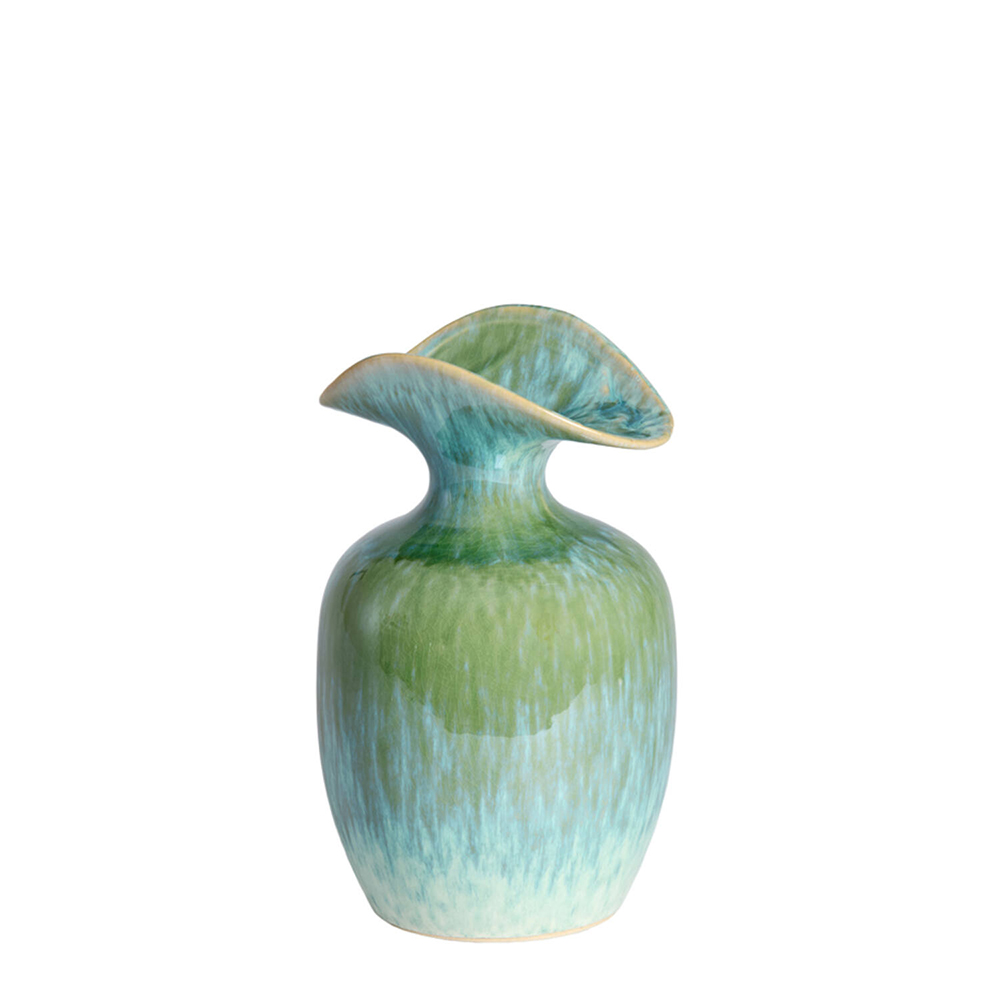 ΚΕΡΑΜΙΚΟ ΒΑΖΟ MARILLO ΣΙΕΛ ΠΡΑΣΙΝΟ 17Χ16Χ28ΕΚ.-5768876