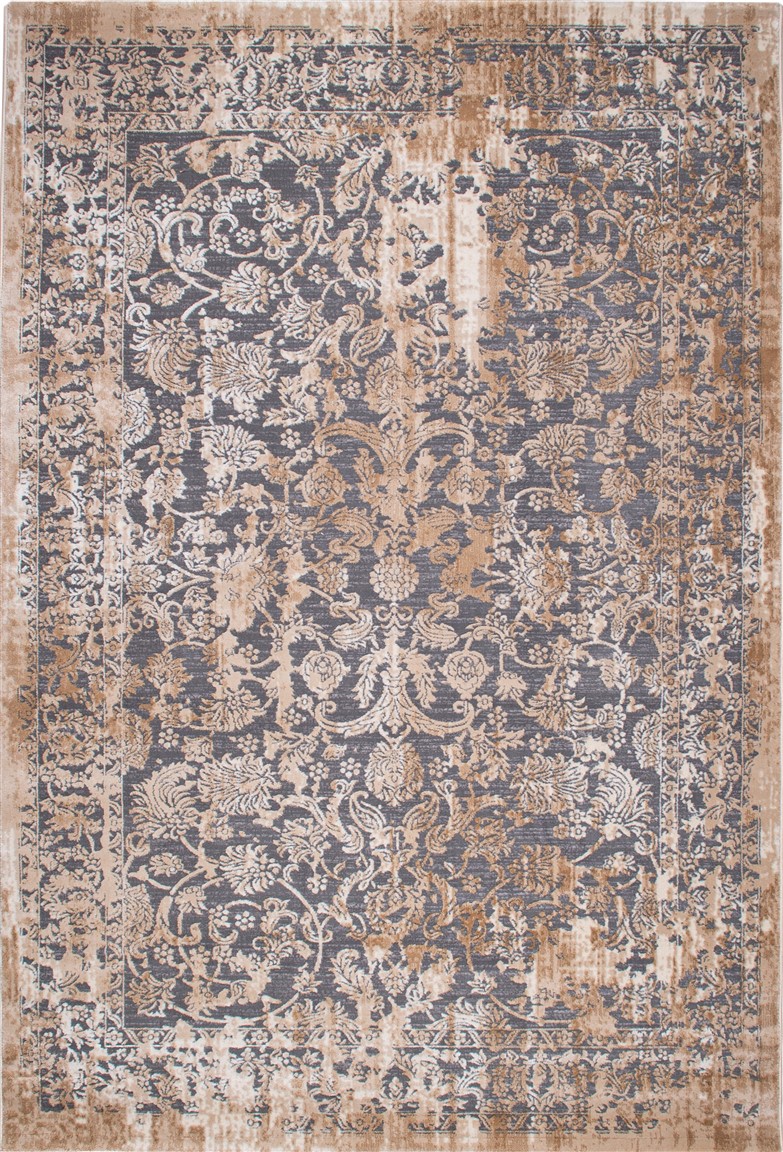 ΧΑΛΙ ΜΗΧΑΝΗΣ VELVET 6017 GREY-BEIGE 160X230EK - VELVET 6017
