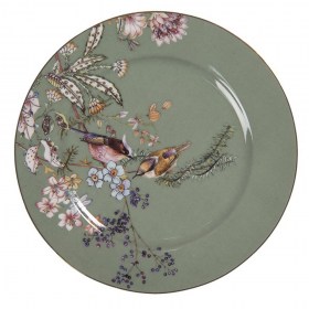 6ce1179-breakfast-plate-o-15-cm-green-ceramic-flowers-round-plate