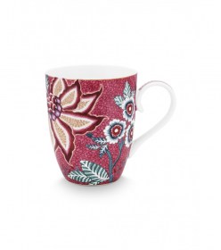 mug-large-flower-festival-dark-pink-350ml